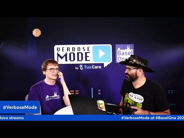 Thumbnail for interview: #VerboseMode at #BaselOne 2025 with François Martin on Java Streams