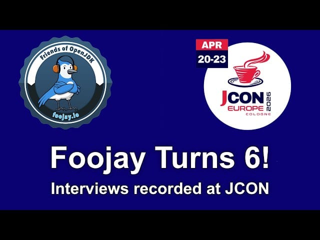 Thumbnail for interview: More Than a Blog: How Foojay Connects, Sustains, and Evolves the Java Community (#94)